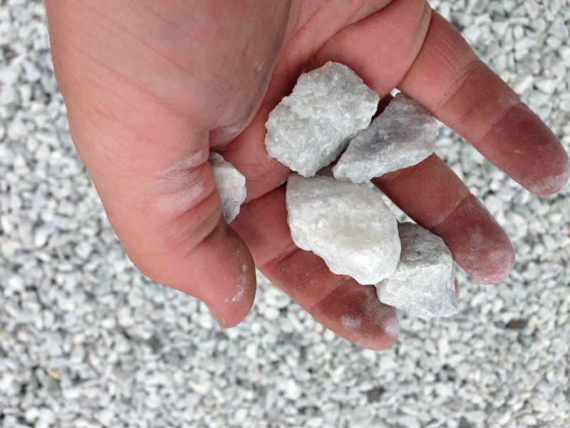 Clear White Dolomite (1 inch)